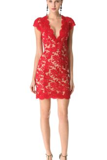 Reem Acra Lace Cocktail Dress - Lyst