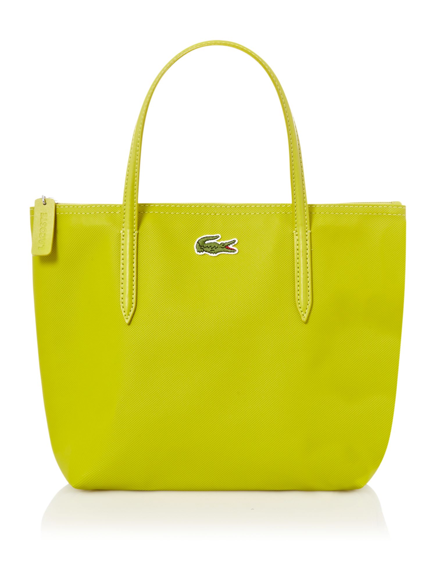 lacoste tote bag green