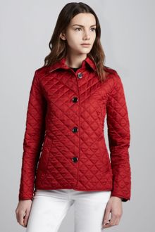 Burberry Brit Quilted Jacket - Lyst