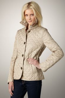 Burberry Brit Quilted Jacket - Lyst
