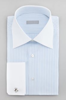Stefano Ricci Striped Dots Dress Shirt - Lyst