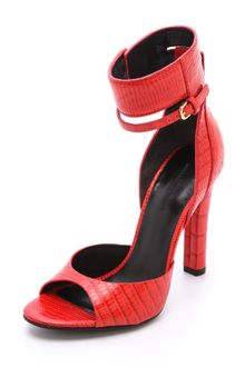 Alexander Wang Aminata Ankle Cuff Sandals - Lyst