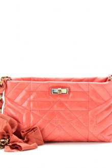 Lanvin Happy Quilted Leather Shoulder Bag - Lyst