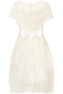 Lanvin Layered Silk Organza Dress - Lyst
