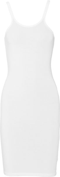 T By Alexander Wang Modalblend Jersey Tank Dress - Lyst