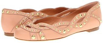 Alexander McQueen Beige Flat ballerinas - Lyst