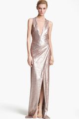 Donna Karan New York  Sequin Gown