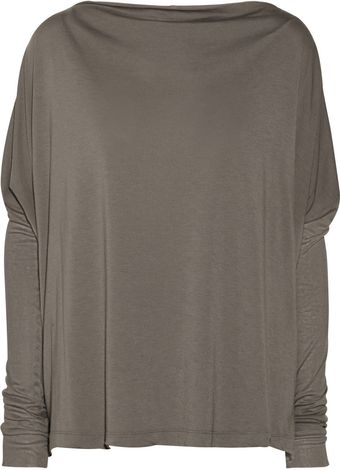 Rick Owens Lilies Draped Jersey Top - Lyst