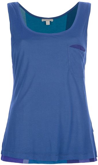 Burberry Brit Sleeveless Vest Top - Lyst