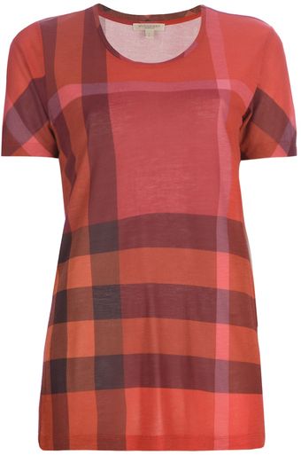 Burberry Brit Print Tshirt - Lyst