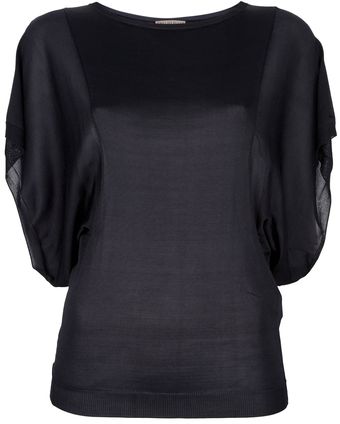 Emilio Pucci Lace Back Blouse - Lyst