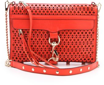 Rebecca Minkoff Triangle Perf Mac Bag - Lyst