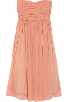 See By Chloé Cotton and Silk-blend Georgette Dress - Lyst