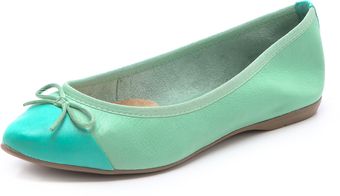 Steven Dreamt Cap Toe Flats - Lyst