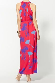 Tucker Sleeveless Floorlength Silk Dress - Lyst