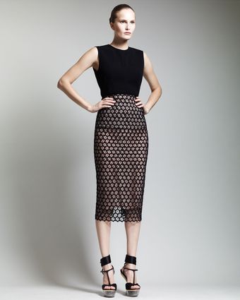 Alexander McQueen Faux-flap Peplum Top - Lyst