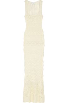 Emilio Pucci Crochetknit Cotton Maxi Dress - Lyst