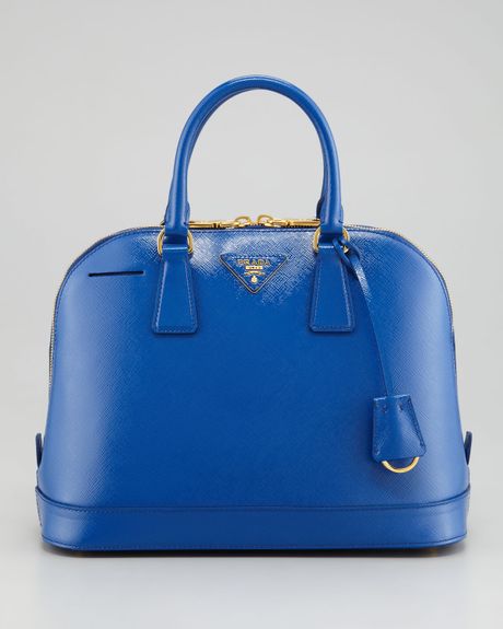Blue Handbags: Royal Blue Prada Handbag