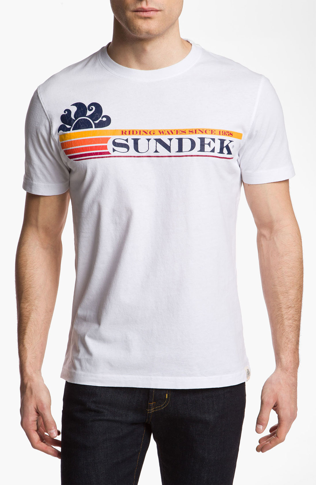 Sundek Dell Tshirt in White for Men | Lyst