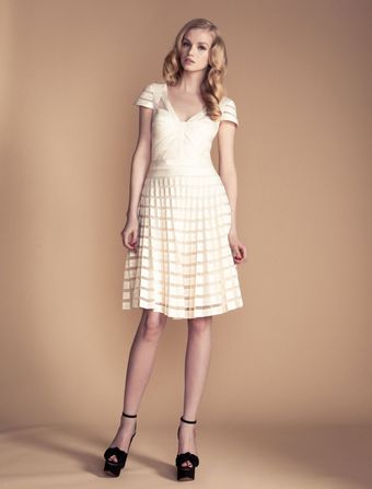Temperley London Ribbon Tulle V-neck Dress - Lyst