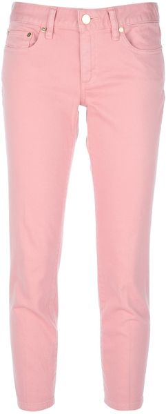 Tory Burch Skinny Capri Jean - Lyst