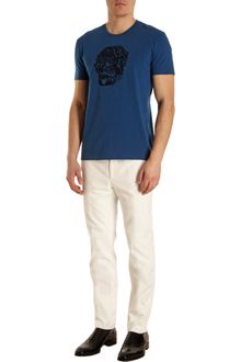 Alexander McQueen Ornate Skull Tee - Lyst