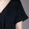 Balenciaga Pleat Dress in Black - Lyst