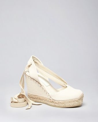 Ralph Lauren Espadrille Platform Wedges - Lyst