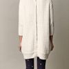 Acne Shore Waffle Oversized Sweater in Beige (cream) - Lyst