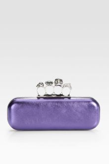 Alexander McQueen Knuckle Box Clutch - Lyst