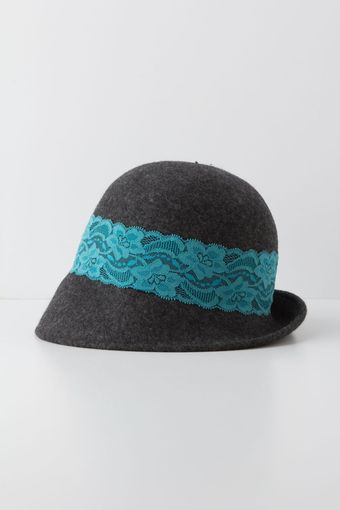Anthropologie Lace Cloche - Lyst