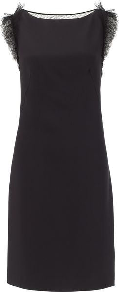Azzaro Mesh Lace Dress - Lyst