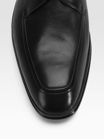 Bally Leather Derby Shoes - Lyst