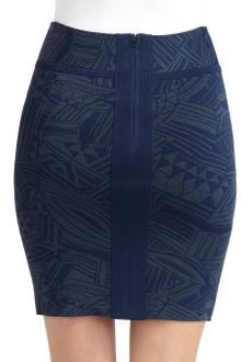 Cut 25 By Yigal Azrouel Jacquard Power Knit Skirt - Lyst