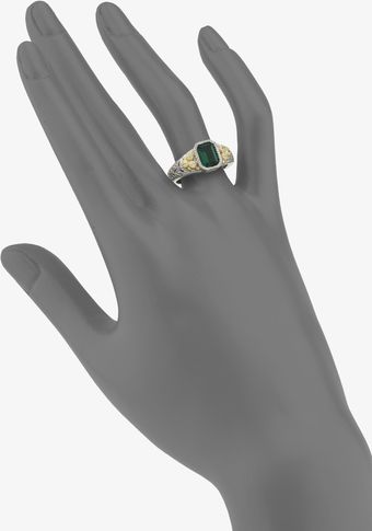 Judith Ripka  Quartz White Sapphire Sterling Silver Ring - Lyst