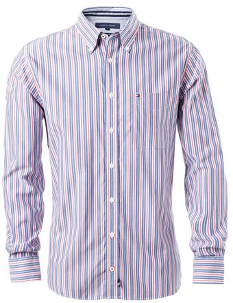 Tommy Hilfiger Earnest Stripe Shirt - Lyst