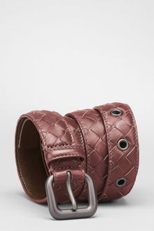 Bottega Veneta Appia Intrecciato Nappa Belt - Lyst