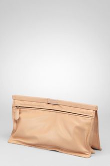 Bottega Veneta Leather Clutch - Lyst