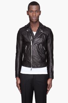 DSquared2  Kiodo Leather Bomber - Lyst