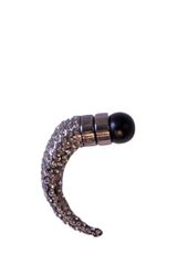 Givenchy Single Horn Earrings with Crystals