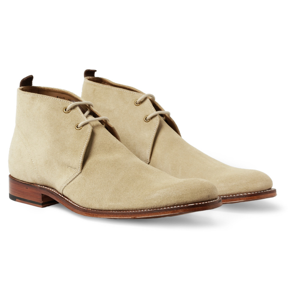 grenson suede boots