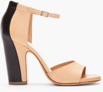 Maison Martin Margiela Two Tone Heels - Lyst