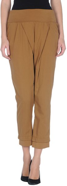 Manila Grace Cropped Trousers - Lyst