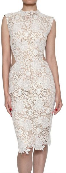 Maria Lucia Hohan Sleeveless Cotton Lace Dress - Lyst