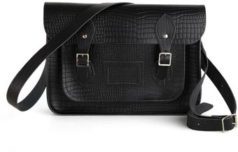 ModCloth Upwardly Mobile Satchel in Black Croc 13 - Lyst