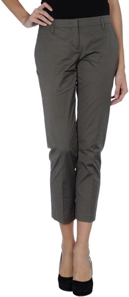 Schumacher Cropped Trousers - Lyst