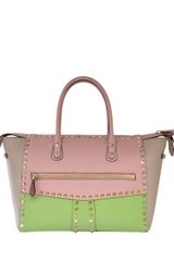 Valentino Tricolored Rockstud Bag