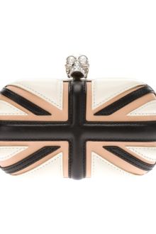 Alexander McQueen Union Jack Box Clutch - Lyst
