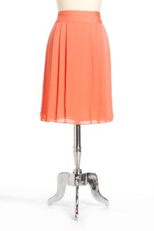 Anne Klein Pleated Skirt - Lyst