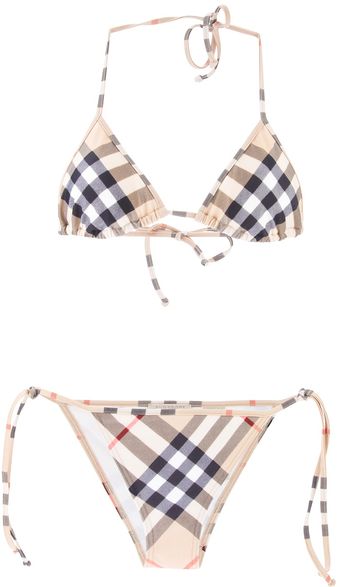 Burberry Classic Check Bikini - Lyst